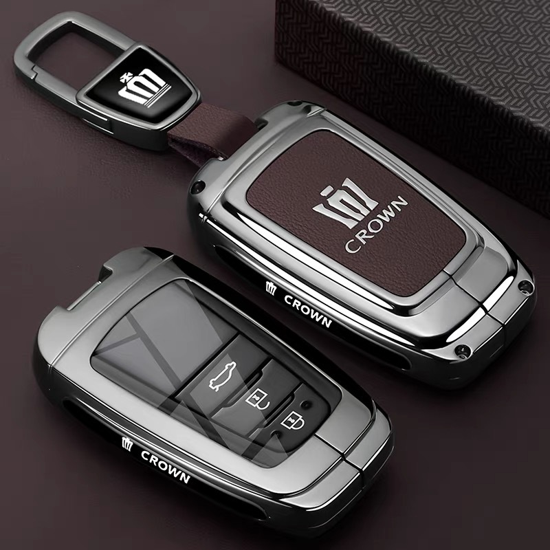 Suitable for Toyota Crown Land Key Cover 2024/25 Wilfa 14Th Generation Crown Crown Car Buckle Shell