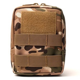 Factory Direct Sales Tactical Military Fans Camouflage Edc Commuter Small Waist Bag Outdoor Tool Bag Emergency Bag