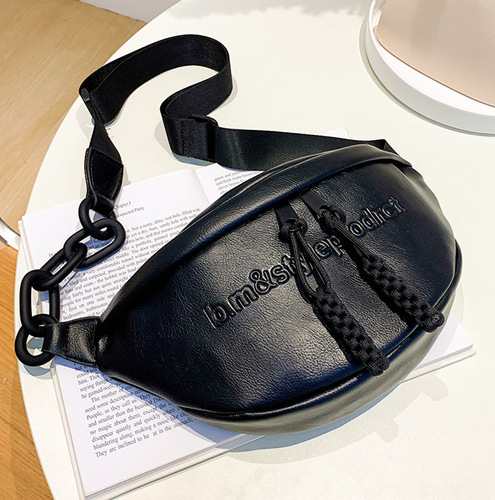 Bags for women  new spring crossbody niche design high-end texture fashion versatile chain chest bag waist bag