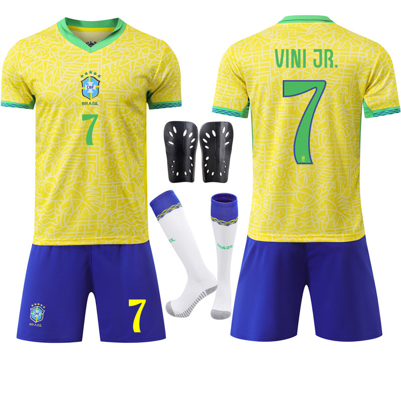 Número 7 con calcetines + equipo de protección