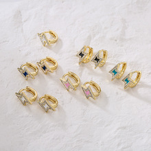�Ĺ�  INSС�������Ȧ ͭ��18K������ʯ�������Ů�� �羳��Դ