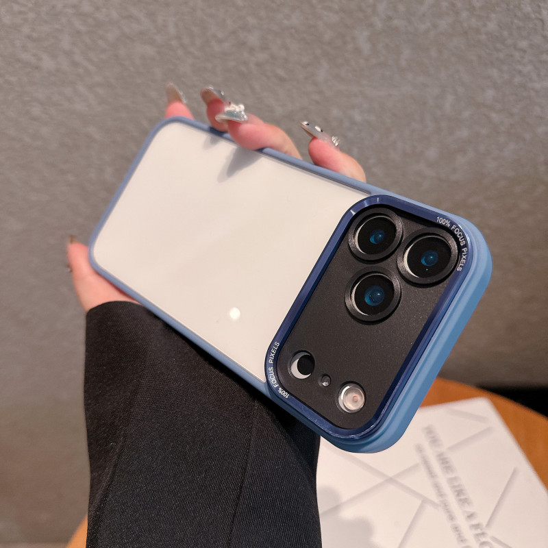 メタルレンズ対応 Apple 17 Pro Max 携帯電話ケース 高透明 iPhone 16 耐衝撃 15 Pro Max ハードケース 14|undefined