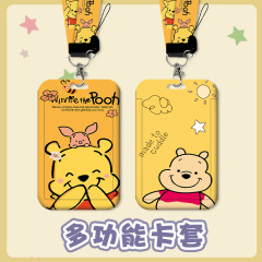 Student Card Set Bus Subway Meal Card Set Cartoon Winnie the Pooh Card Set Citizen Card Factory Brand Work Pass Access Card Set