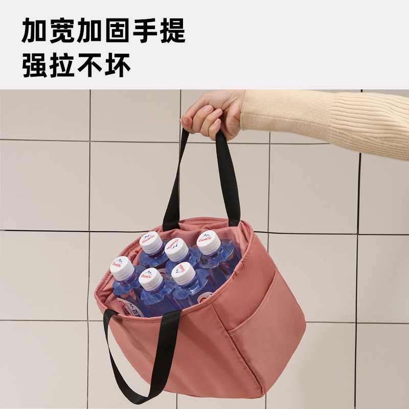 新型防水オックスフォード布弁当箱袋厚手の手提げ袋学生用弁当バッグ|undefined