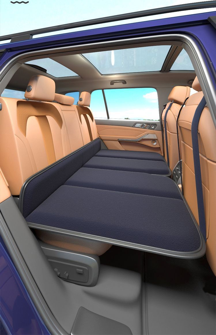 Car Mattress Free of Inflation, Car Suv Car Rear Sleeping Mat Foldableing Bed Rear Seat Sleeping Mat Sleeping All Year Round