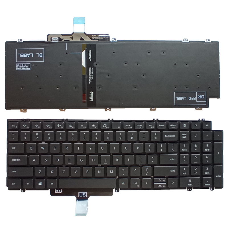 Applicable to Dell Latitude 5520 5521 Precision 3560 3561 notebook keyboard