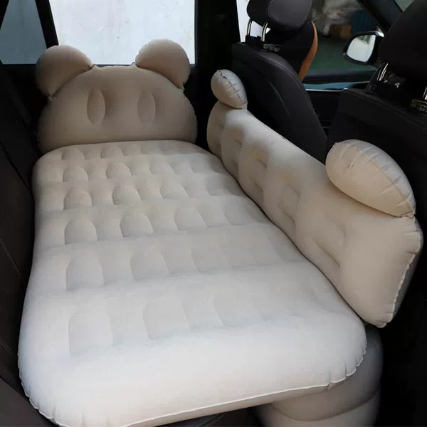 Double -shielded velvet bears+storage pier+headrest (electric pump)