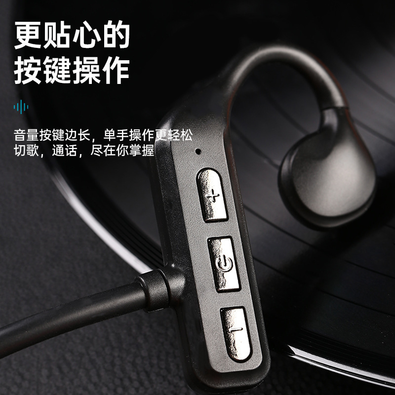 KS-19骨伝導bluetoothイヤホン首首掛け運動耳に入らないステレオイヤホンプレゼント工場現物|undefined