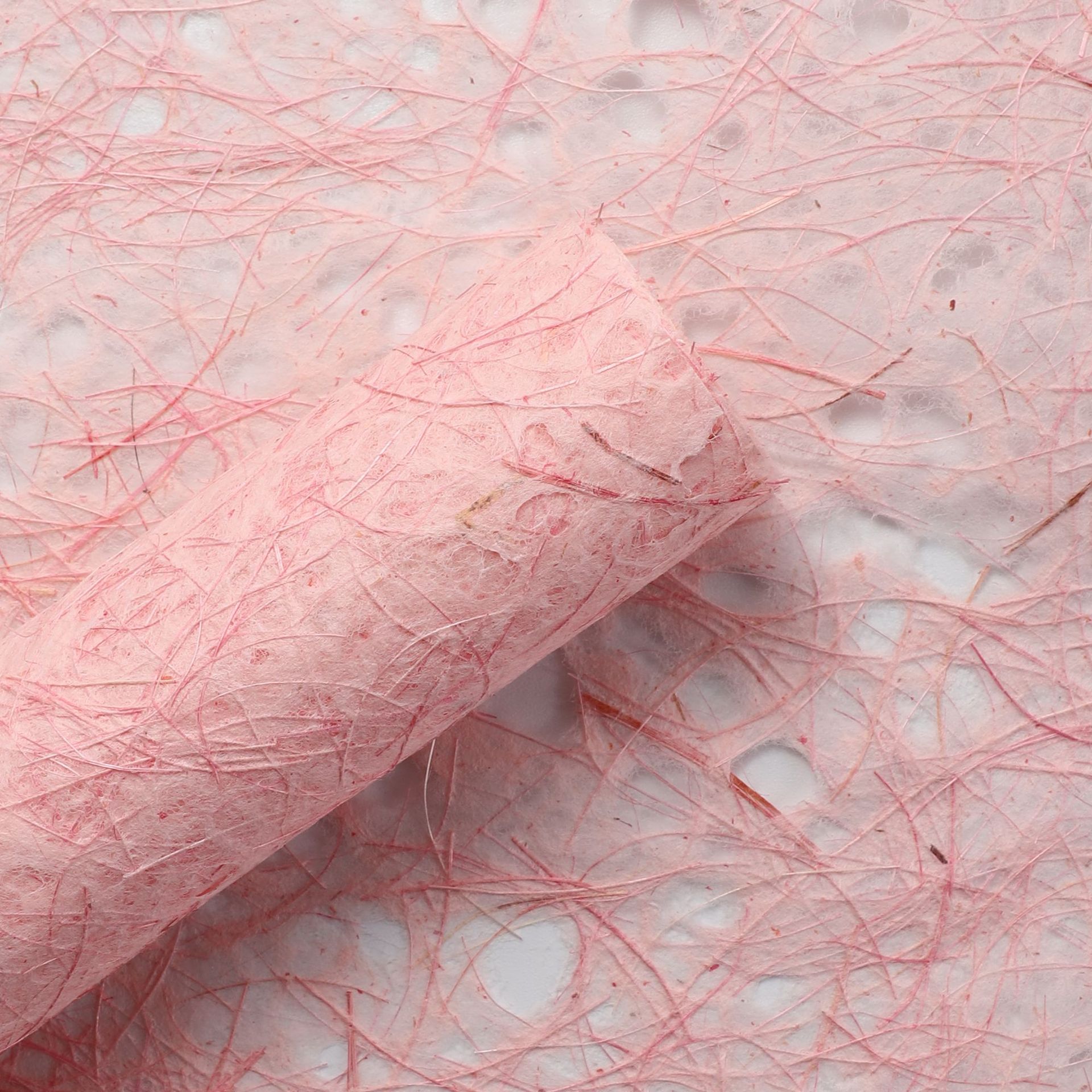 Huaxi retro cáñamo papel de arte hueco ramo de flores papel de embalaje creativo floristería material de bricolaje hecho a mano