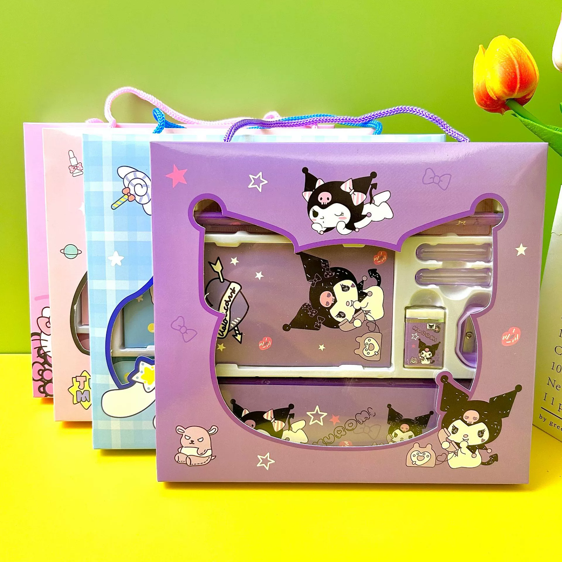 3362 Sanli школьные канцелярские принадлежности комбинированный костюм детский сад приз портативная подарочная коробка