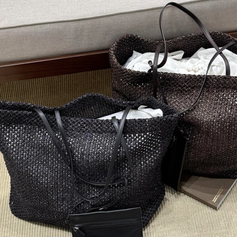 New Trendy Fashion Versatile Woven Spring-Summer Design Tote Casual Handbag Shoulder Bag