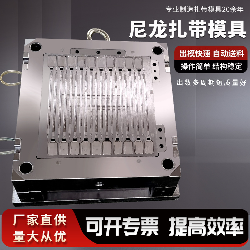 厂家直销专业尼龙扎带模具汽车扎带模具异形扎带模具标牌扎带模具