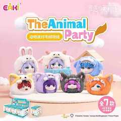本物の埋葬フリリア猫ぬいぐるみブラインドボックス人形座っている手作りペンダント女の子のおもちゃギフト