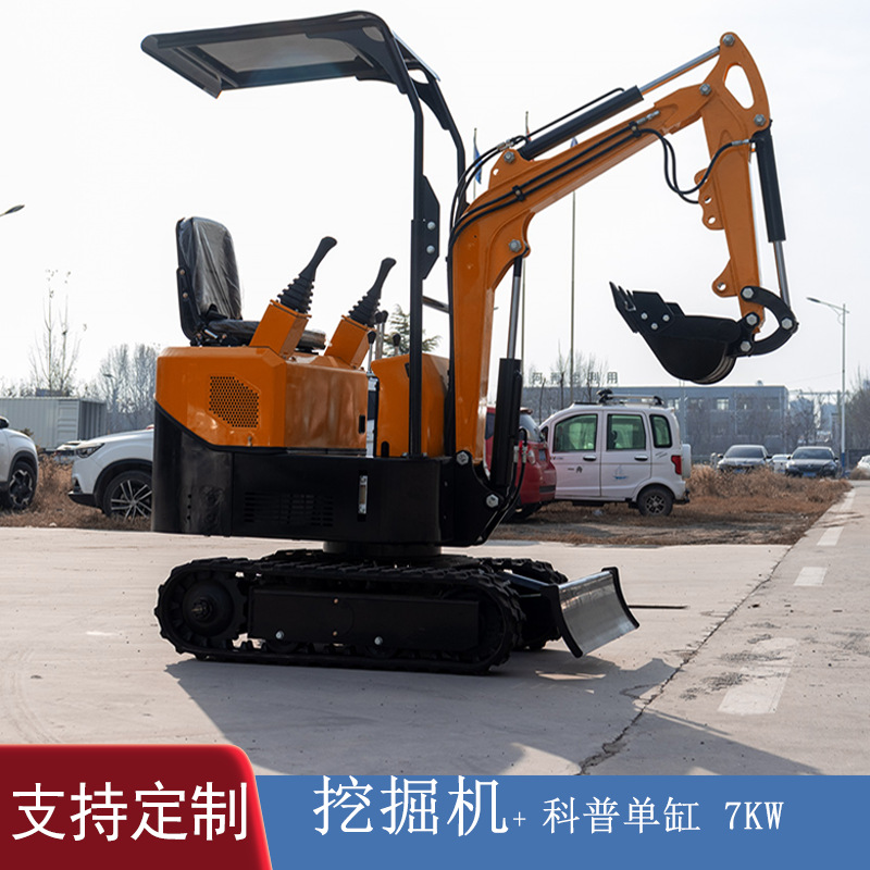 HT厂家出口 厄瓜多尔 10先导果园挖掘机 多功能拇指夹 小型挖勾机