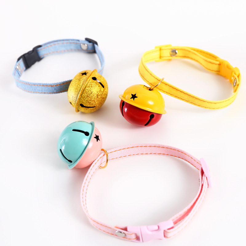 Adjustable denim small bell