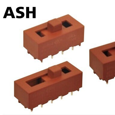 香港德丰开关DEFOND ASH-2216 二档，四档滑动开关小家电档位开关