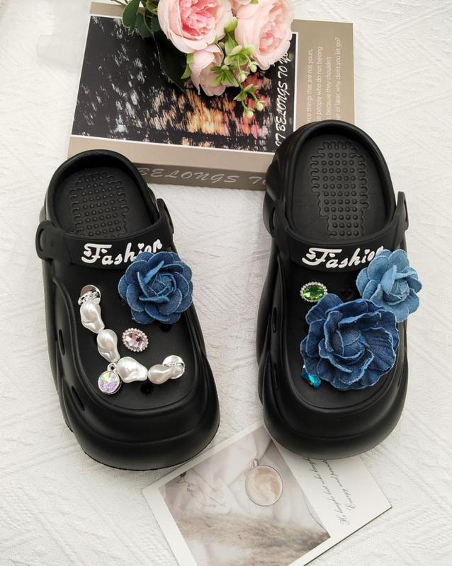 漫画ブリケット子供の下駄 DIY 夏の新アクセサリー樹脂ジュエリー卸売アクセサリーかわいいファッション|undefined