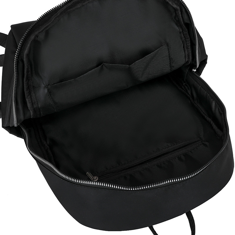 2025 nueva mochila de nailon para mujer, mochila de gran capacidad, simple y de moda, estudiante universitario, mochila escolar ligera a prueba de salpicaduras de agua