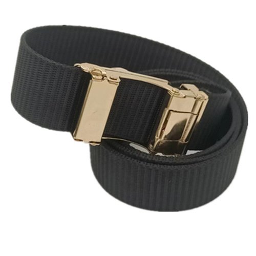Men's nylon automatic buckle rotating belt woven tactical belt canvas strong and durable floor supply breathable