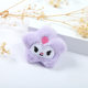New color five-star doll three-dimensional plush stars cotton doll diy headband keychain accessories