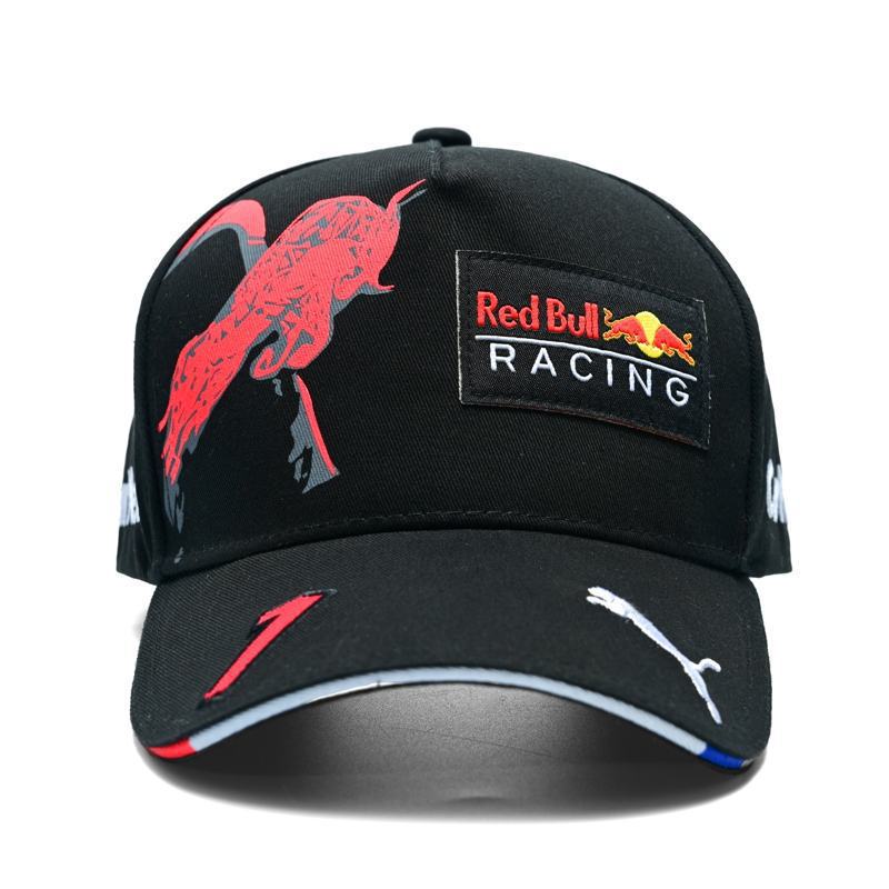Gorra de visera cruzada Red Bull Red Bull de carreras de alta calidad Rally F1 Team Bordado Gorra de béisbol