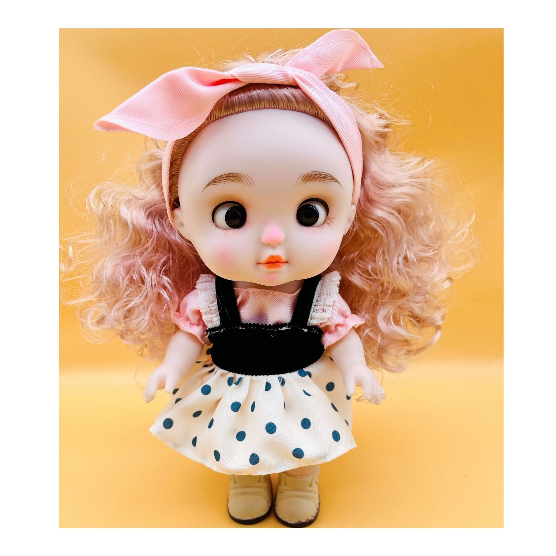국경 새 28CM 우유 귀여운 인형 뚱뚱한 인형 귀여운 소녀 어린이 장난감 훈련 기관 소녀 장난감