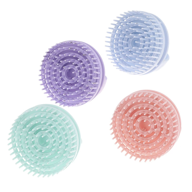 Big massager for scalp, brush for home use, shampoo