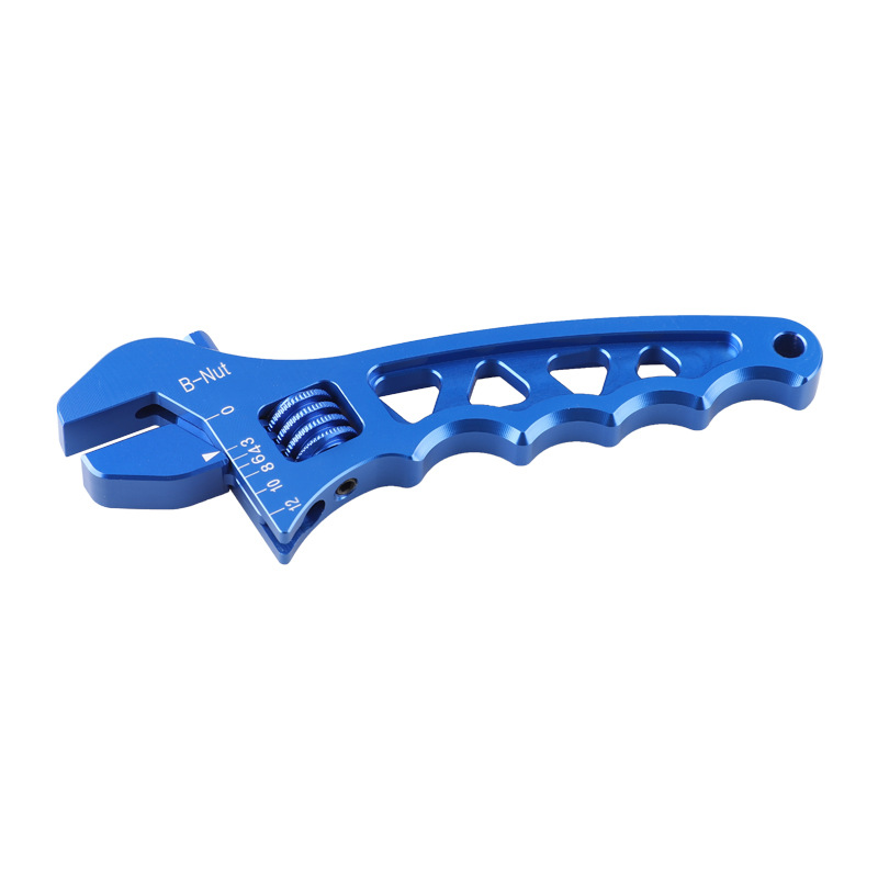 Cross-border car modified oil-cooled hose joint wrench tool adjustable aluminum adjustable wrench AN3-AN12