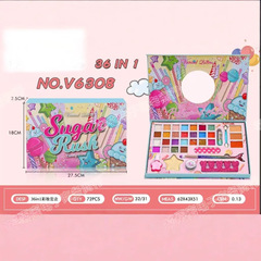 電子商取引 外国貿易 クロスボーダー シュガーラッシュ 36-in-1 メイクアップセット 72個 キャンディースタイル メイクアップ スイートシリーズ
