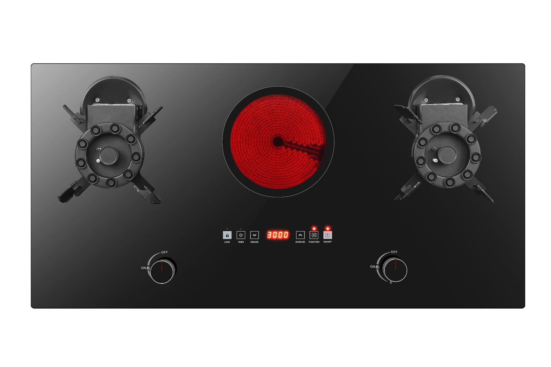 Comercio exterior cuatro cuatro ojos incrustados exportar estufas de gas domésticas estufas de gas estufas de acero incrustadas dos