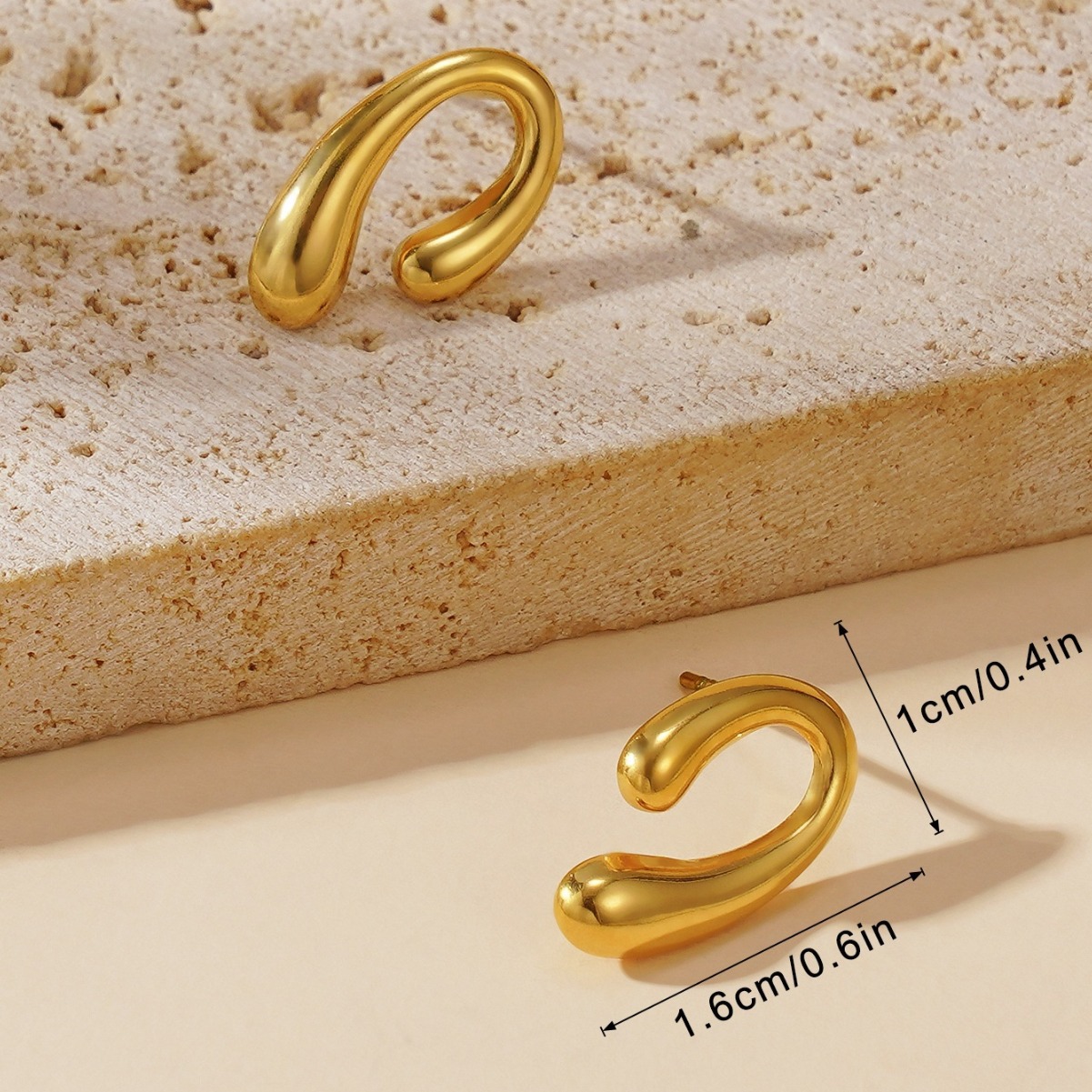 Pernos de acero de titanio franceses simples y versátiles INS aire frío diseño compacto sensación de pernos de alta calidad