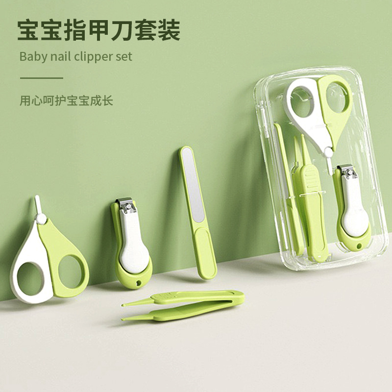 Baby Nail Clipper suit Nail Clipper for Newborn Baby Safety Anti-pinch Meat Nail Clipper Tool Care Artifact