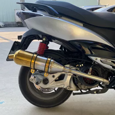 Exhaust Pipe Repeated Silent Straight-Through – Motorcycle exhaust pipe