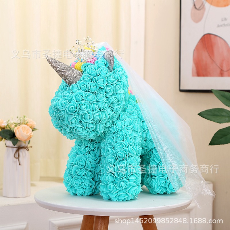 티파니 블루 웨딩 원피스 유니콘