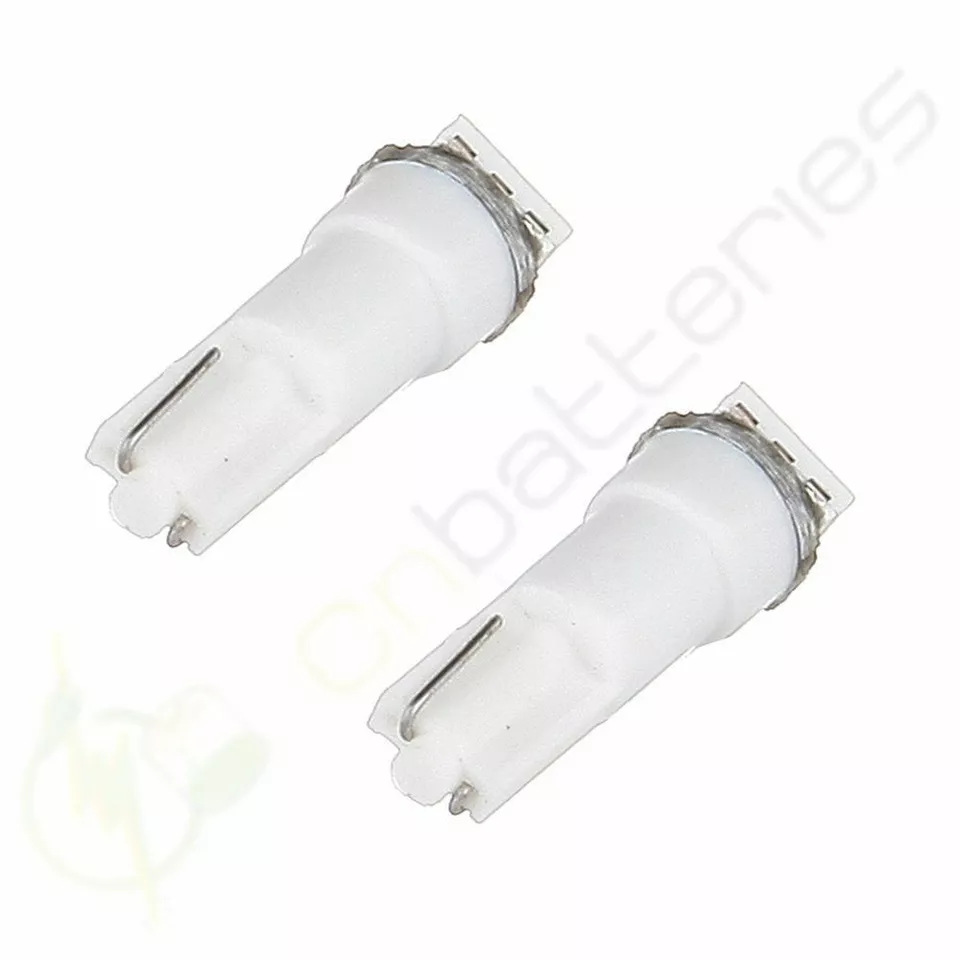 Bombilla de automóvil T5 lámpara de instrumentos LED de automóvil lámpara de maquillaje T5 1SMD T5 con lámpara de base