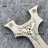 Stainless steel slingshot Lightning Eagle Dragon Fast Powerful Ridiated Fish Vietnamese Foreign Trade Outdoor Shooting Flat Slinges