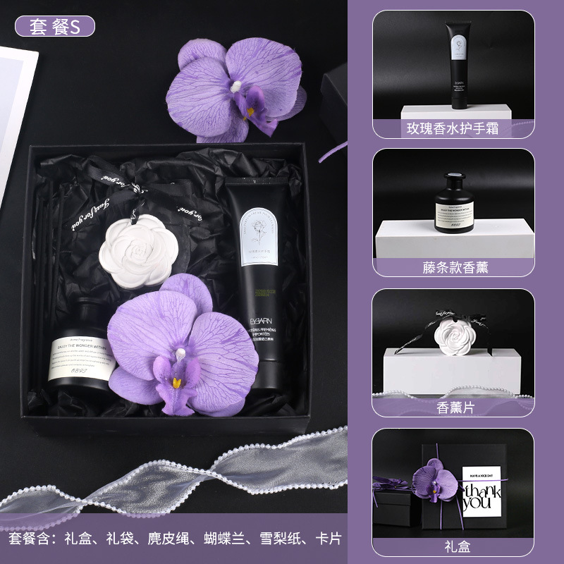 Nuevo set de regalo de mano para clientes de la industria americana, eventos de tienda de ropa, regalos de alta calidad, regalos ligeros de lujo de alto nivel