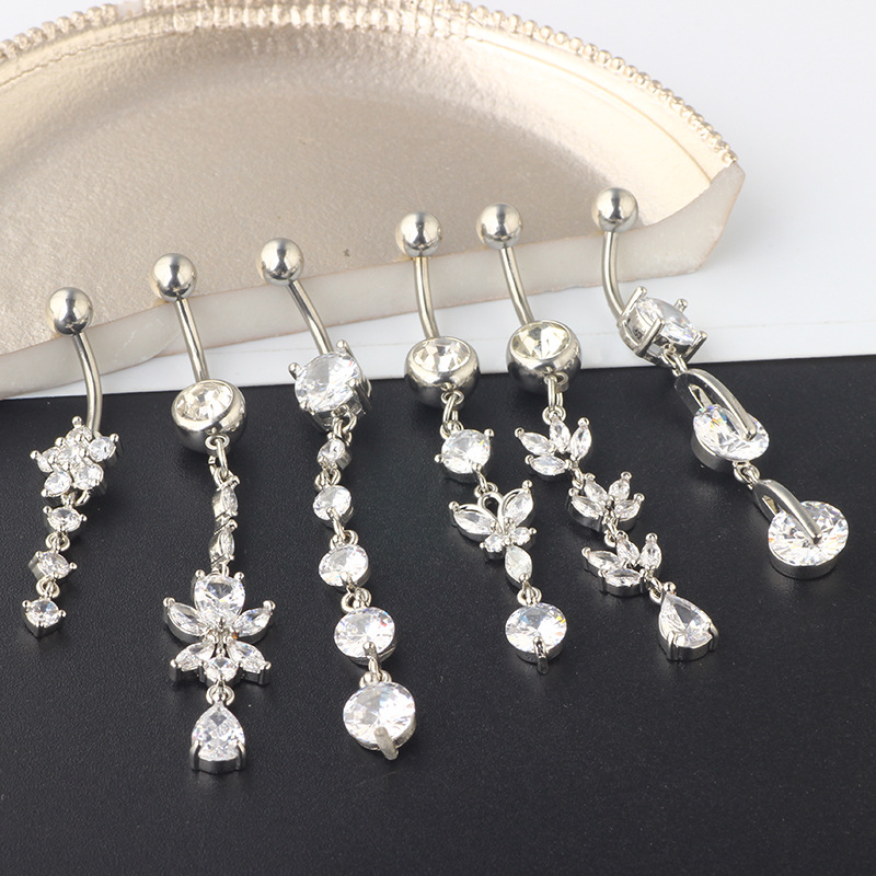 Pointed titanium steel lip stud product view