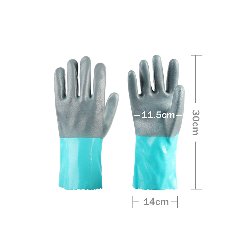 Guantes a prueba de agua acuáticos anti-corte de pescado anti-pegado grueso y alargado fabricantes de adultos al por mayor para matar peces especial a prueba de pinchazo a prueba de agua