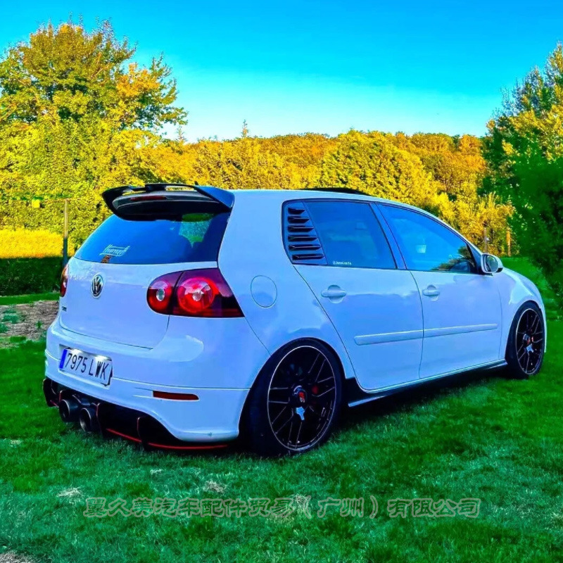 Suitable for Volkswagen Golf 5 Modified High 5 Gti/R32 Oding Paint Tail Mk5 Spoiler Tail