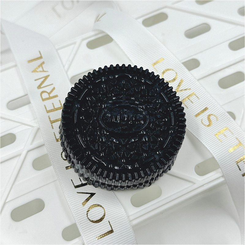 Xiaohongshu mismo estilo Oreo galleta pellizcando música simulación comida jugar pastel sándwich pellizcar juguete de ventilación de descompresión súper suave