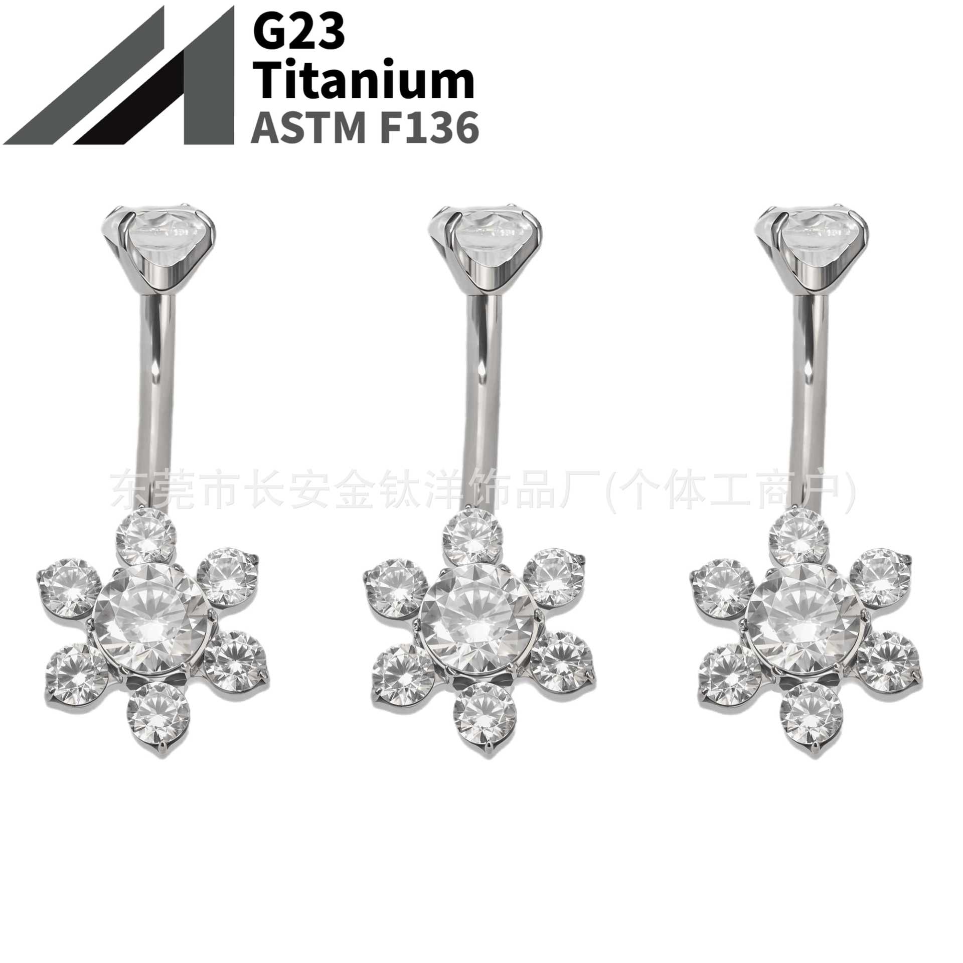 16G labret stud size and finish detail