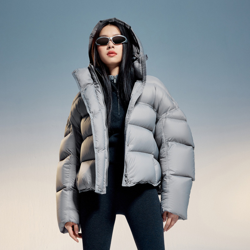 [Estrellas idénticas] Nuevo puff hombre pequeño muestra alto invierno nuevo corto suelto delgado chaqueta de moda moda moda