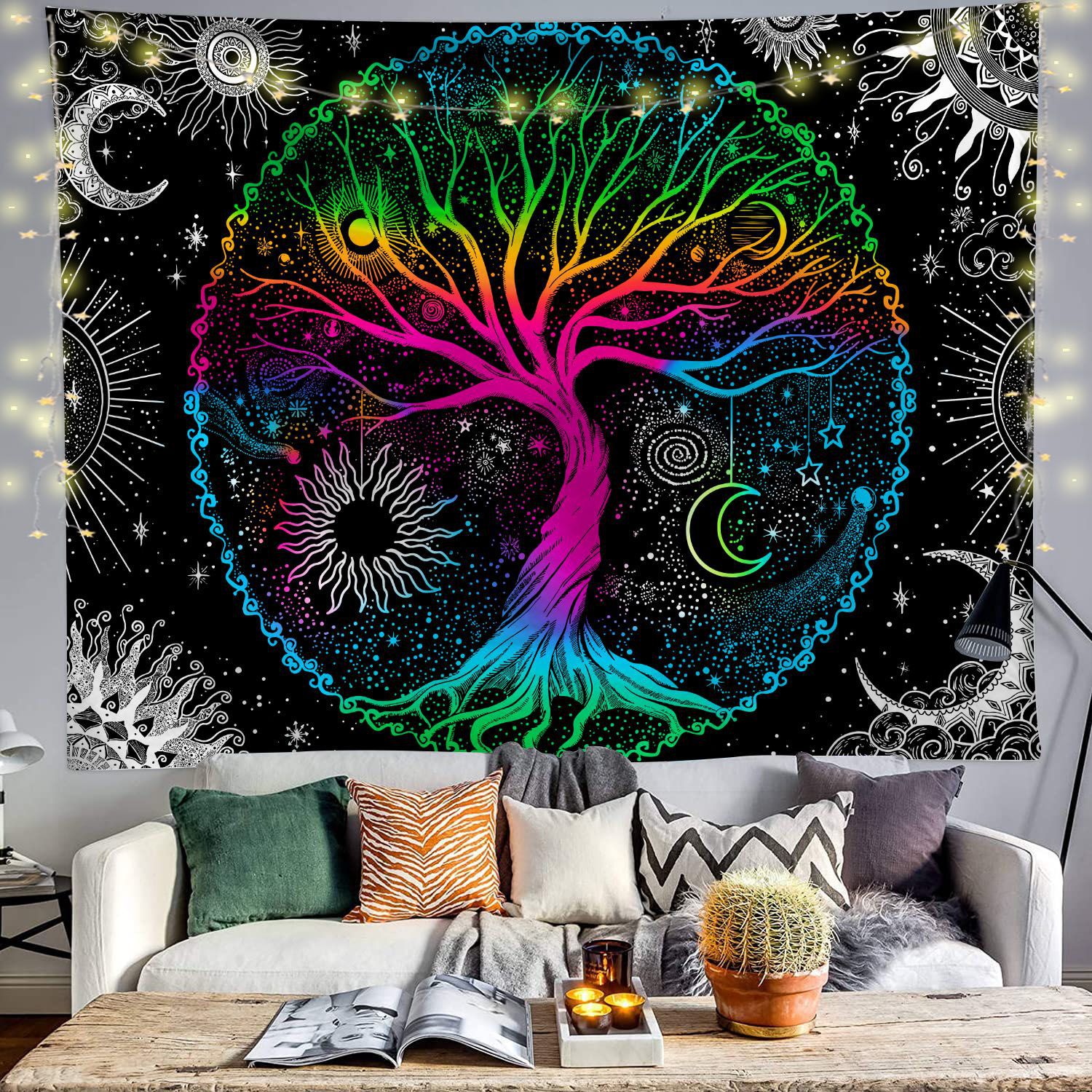 Cross-border direct supply of Amazon series printed home tapestry room background wall decoration cloth hanging cloth wall hanging tapestry