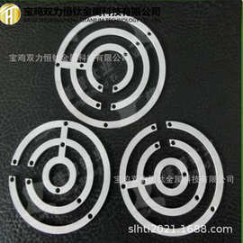 源头厂家大量供应钌铱涂层钛电极 直径65*1.0 电解片