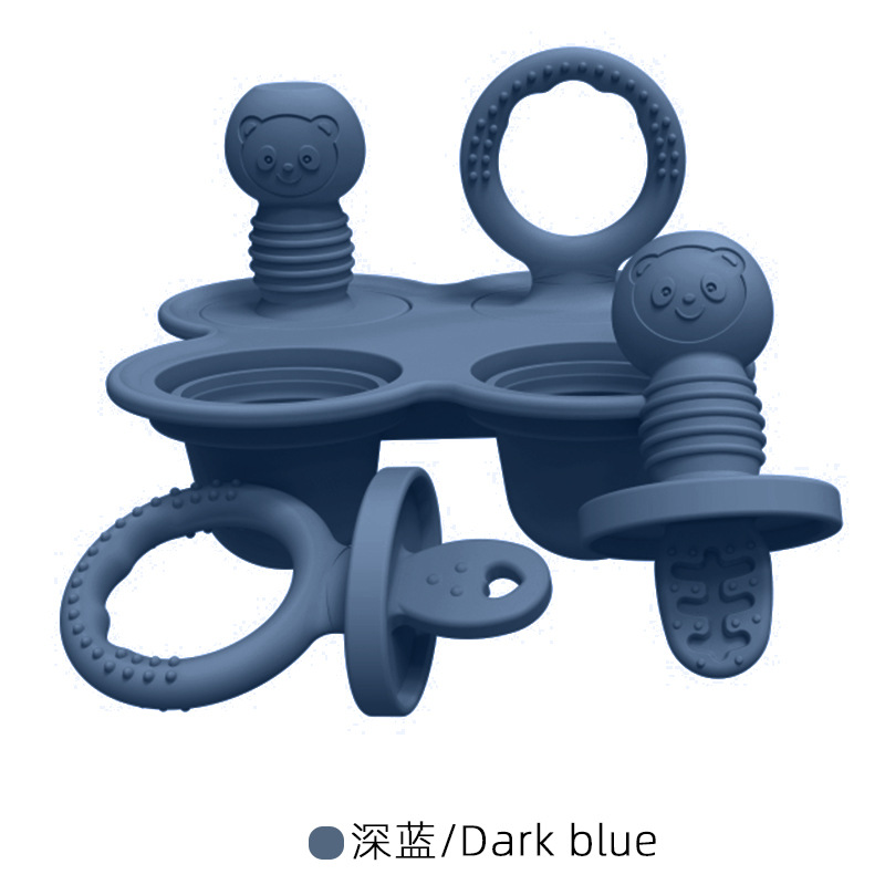 Molde de helado para la alimentación del bebé Molde de gel de sílice para bebés