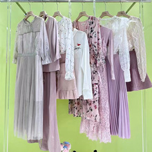 拉夏品牌贝尔姐妹拉贝缇撤柜系列货24春装实体 直播走量引流尾货