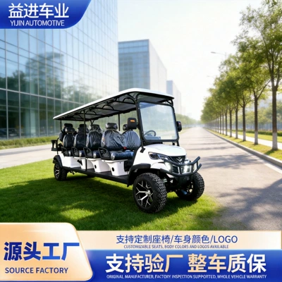 New electric golf cart for scenic area tourism, off-road shuttle vehicle, hotel reception electric golf cart (Elektrikli qolf avtomobilləri)