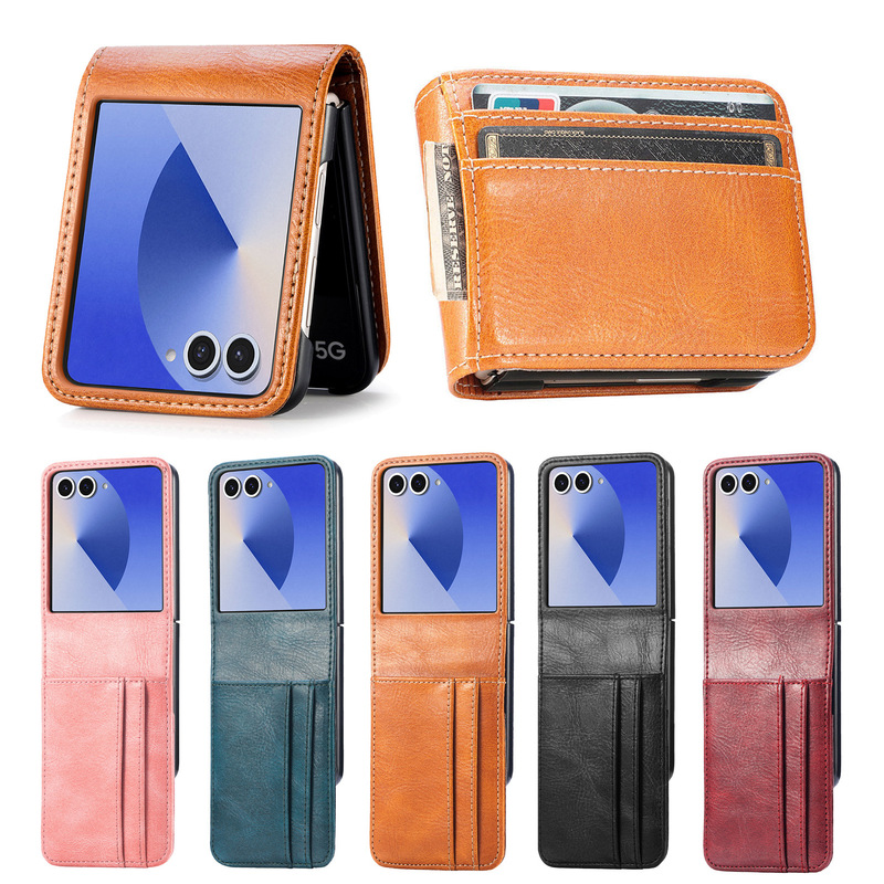 Amazon's Best-Selling Business Phone Case for Samsung Z Flip7Fe, Z Flip 20% off Integrated Card Slot Protective Case