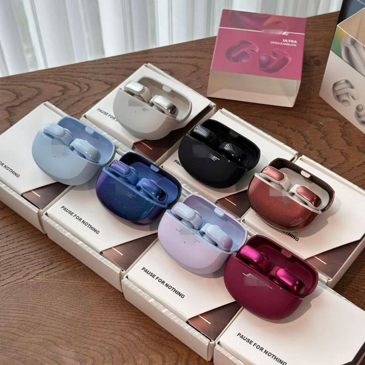 Cross-Border New Model V12 Ear Clip Open-Style Headphones Ultra Wireless Bluetooth Headphones Spatial Audio Non-In-Ear Headphones